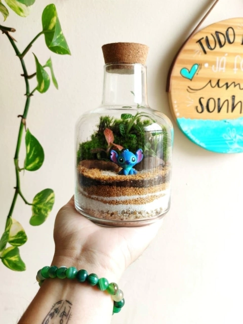 Modelo de terrário decorativo 9